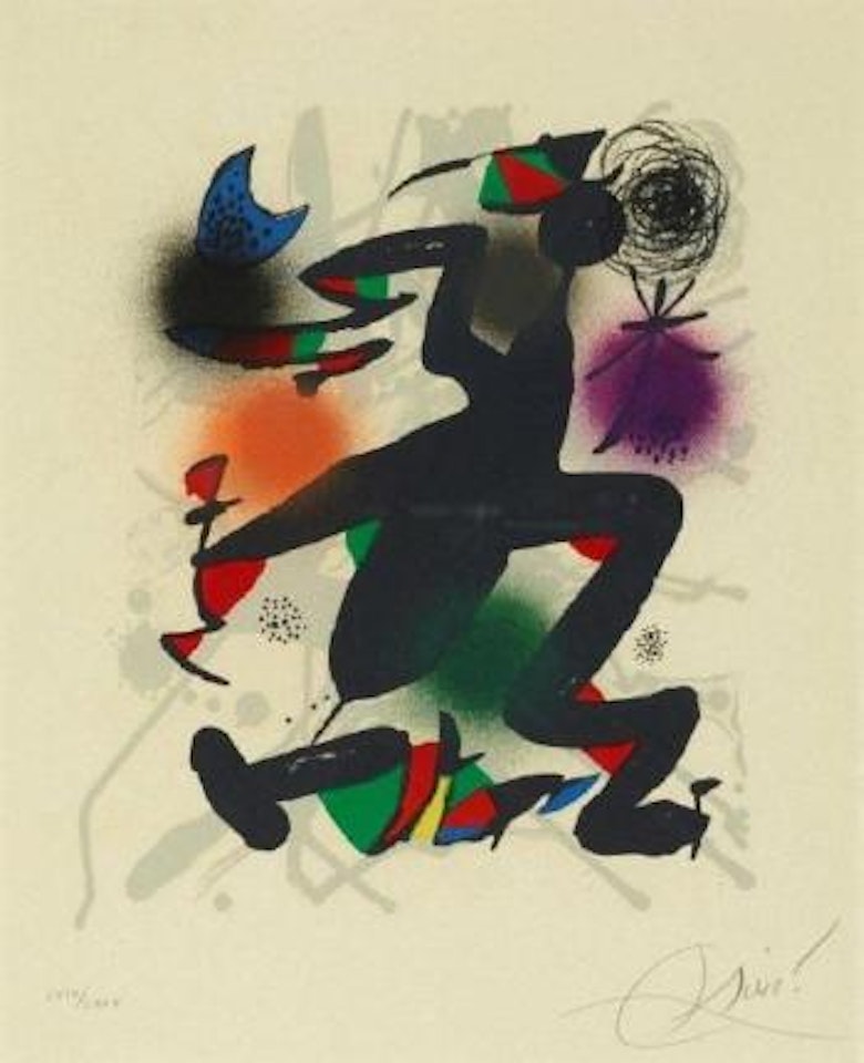 Lithographia Original IV by Joan Miró