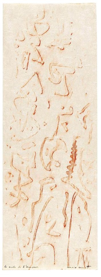 Le code de l'amour by Max Ernst