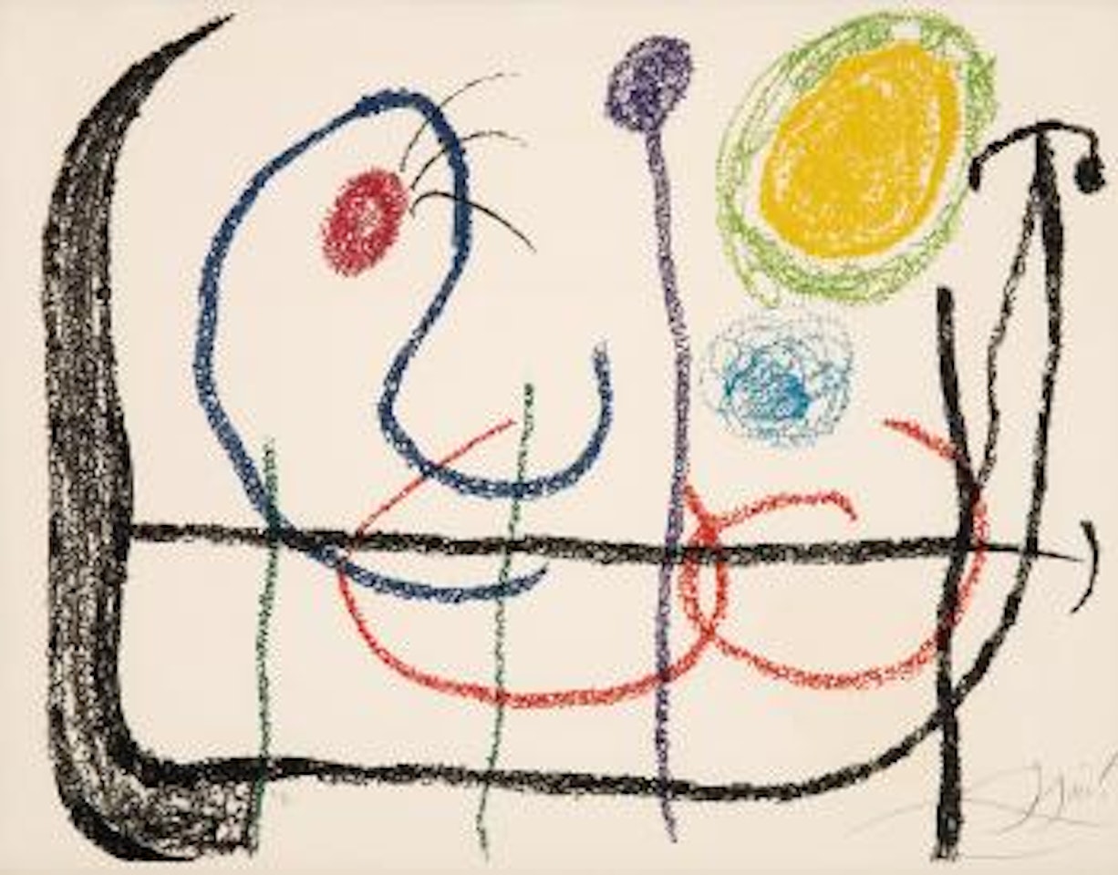 Untitled (from Album 21) by Joan Miró