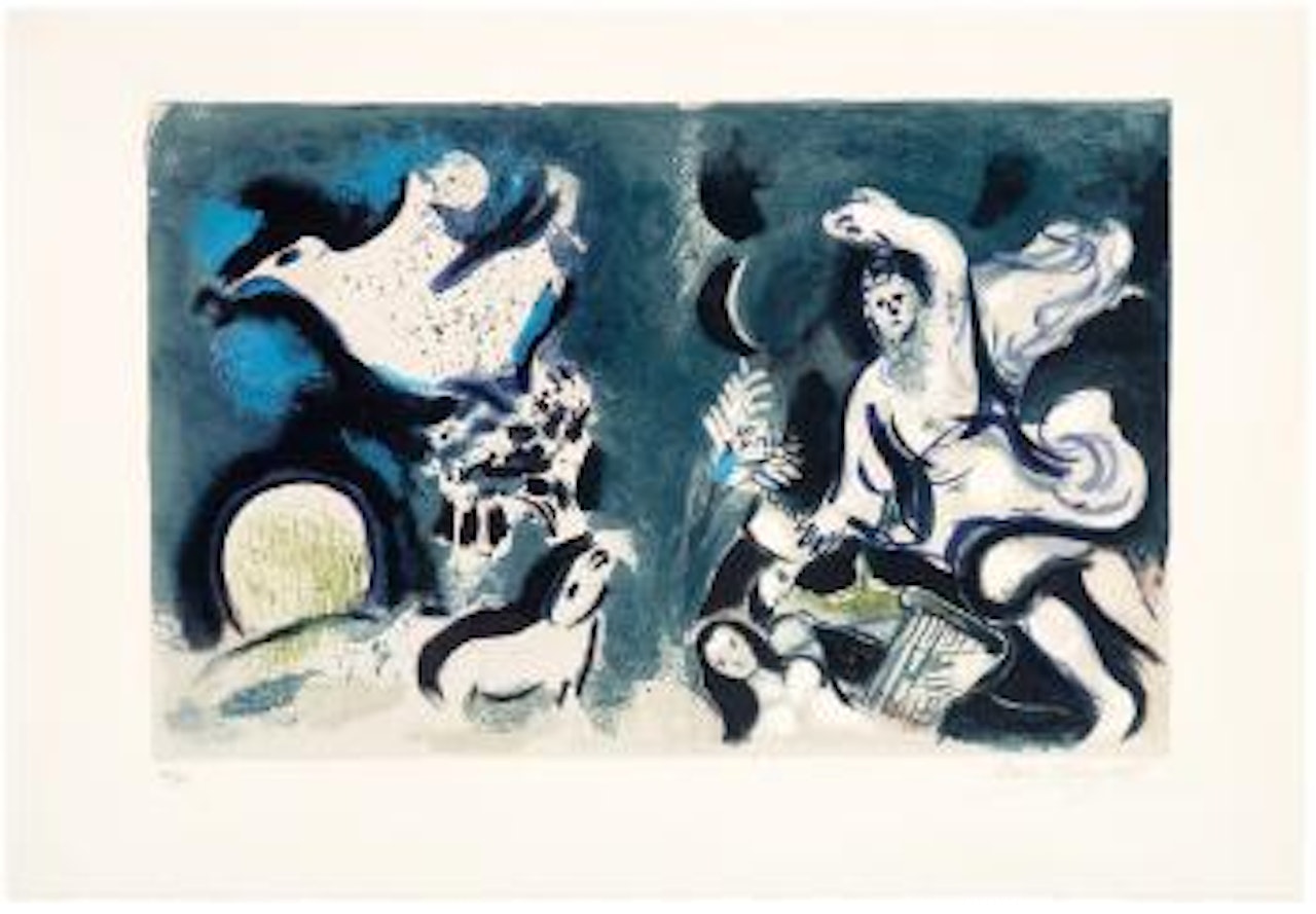 Dessins Pour la Bible–Couverture by Marc Chagall