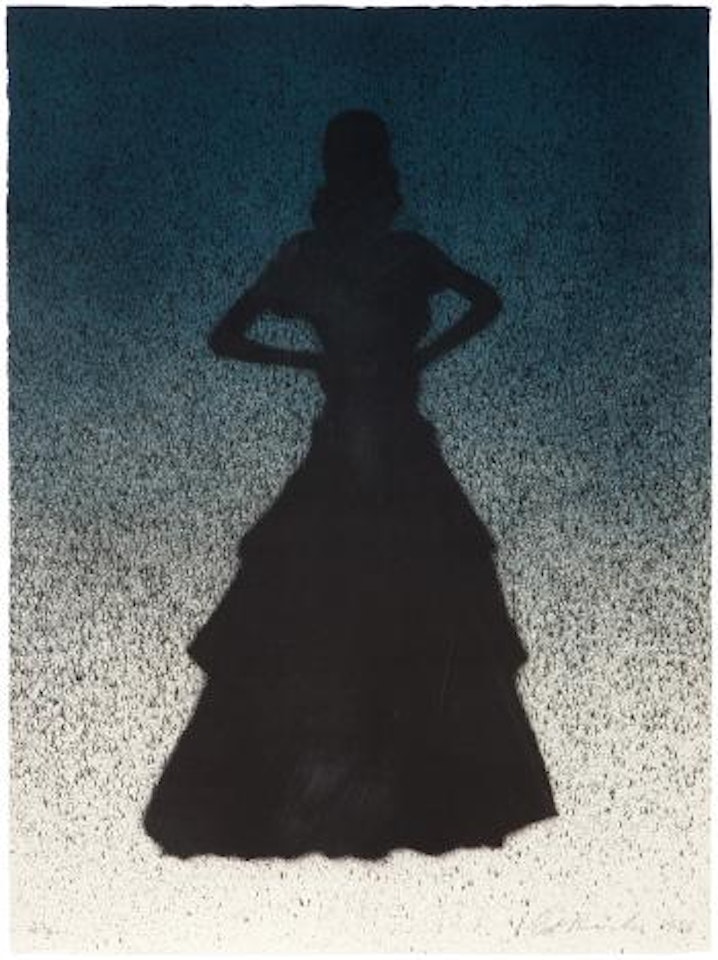 Bailarina (from Portfolio California) by Ed Ruscha