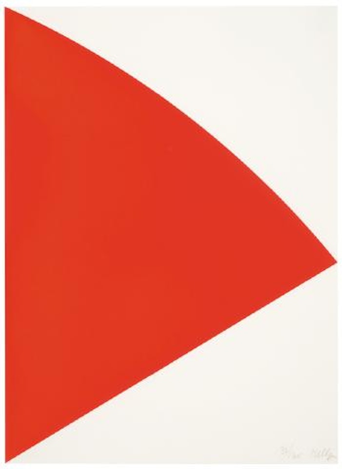 Red Curve (For Joel) by Ellsworth Kelly