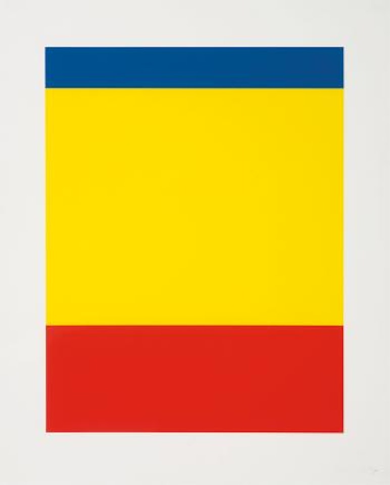 Blue/Yellow/Red by Ellsworth Kelly