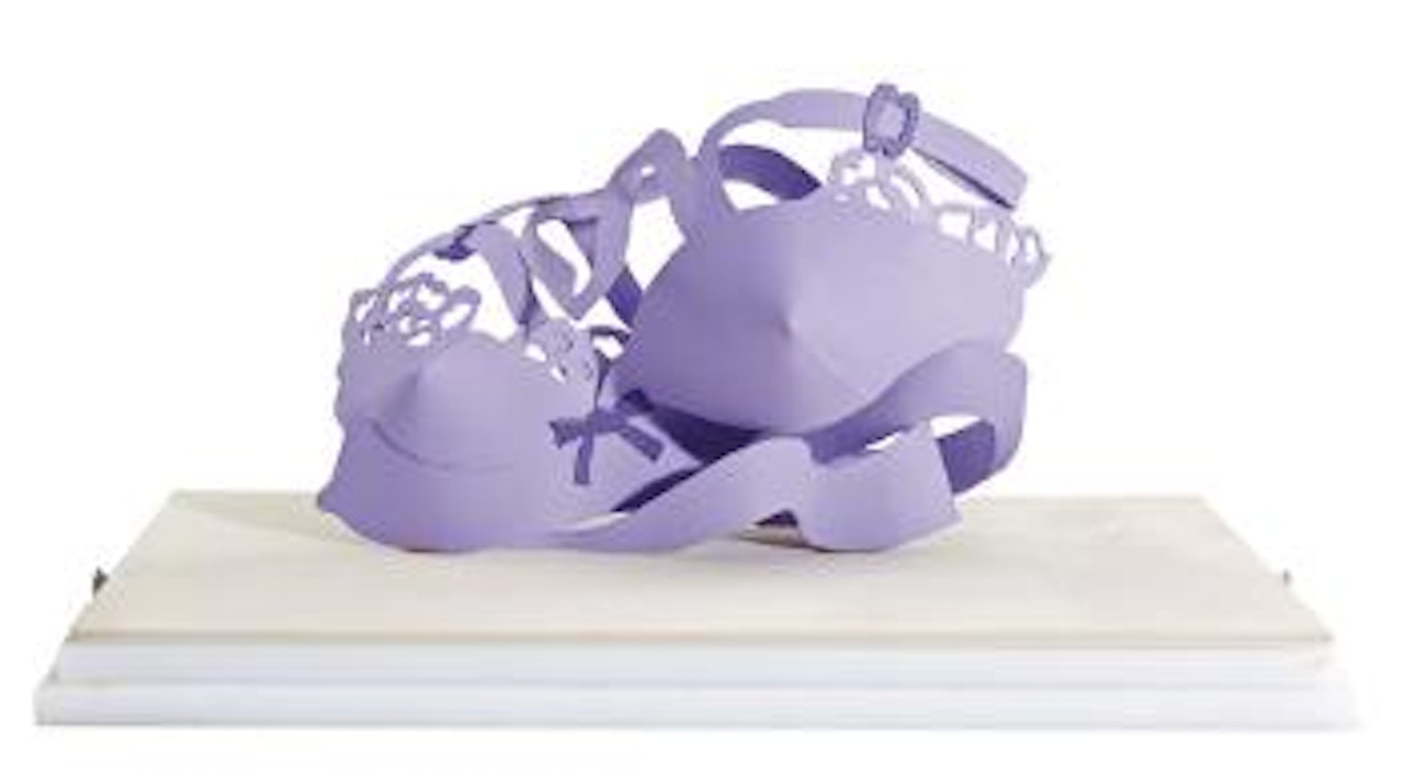 Tiny Dropped Bra #10 by Tom Wesselmann