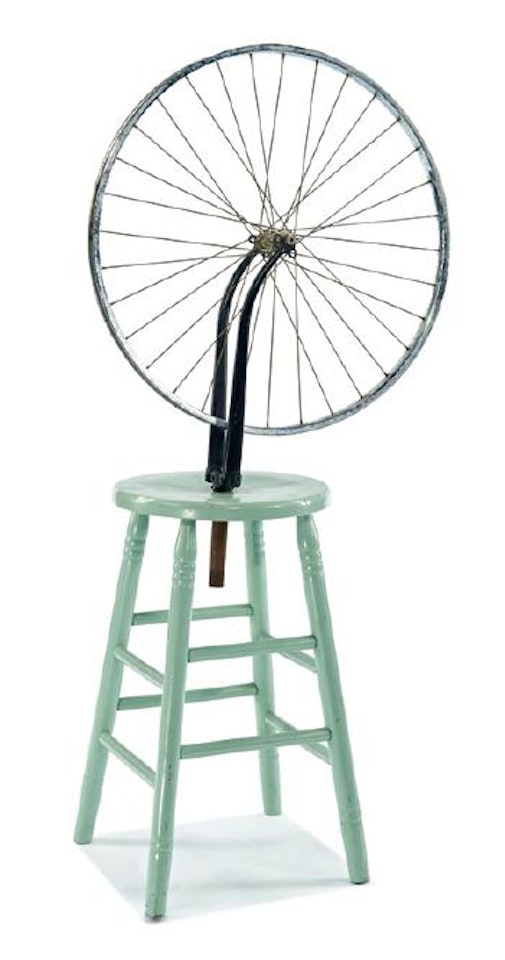 Marcel Duchamp, "Bicycle Wheel," 1913 Prototype by Richard Pettibone