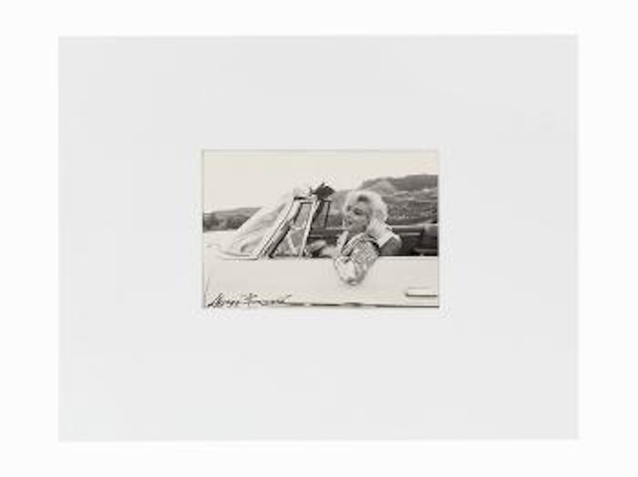 Marilyn Driving by George Barris