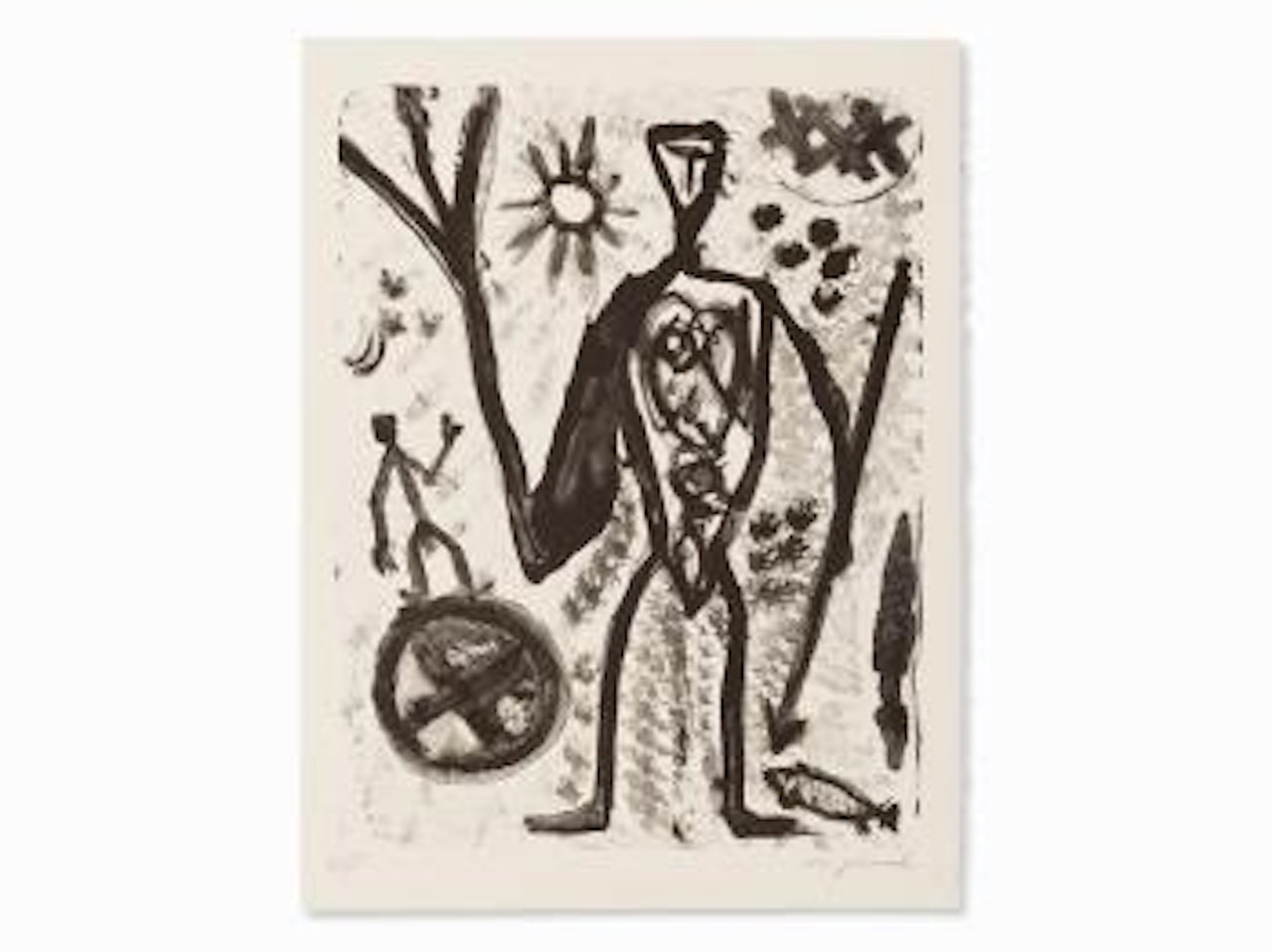 Jäger (Fund) by A.R. Penck