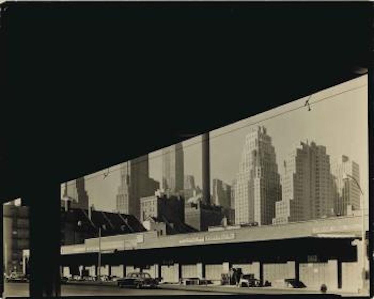 New York Skyline by Berenice Abbott