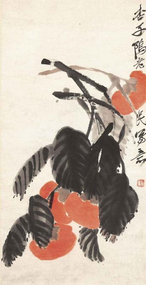 Persimmons by Qi Baishi