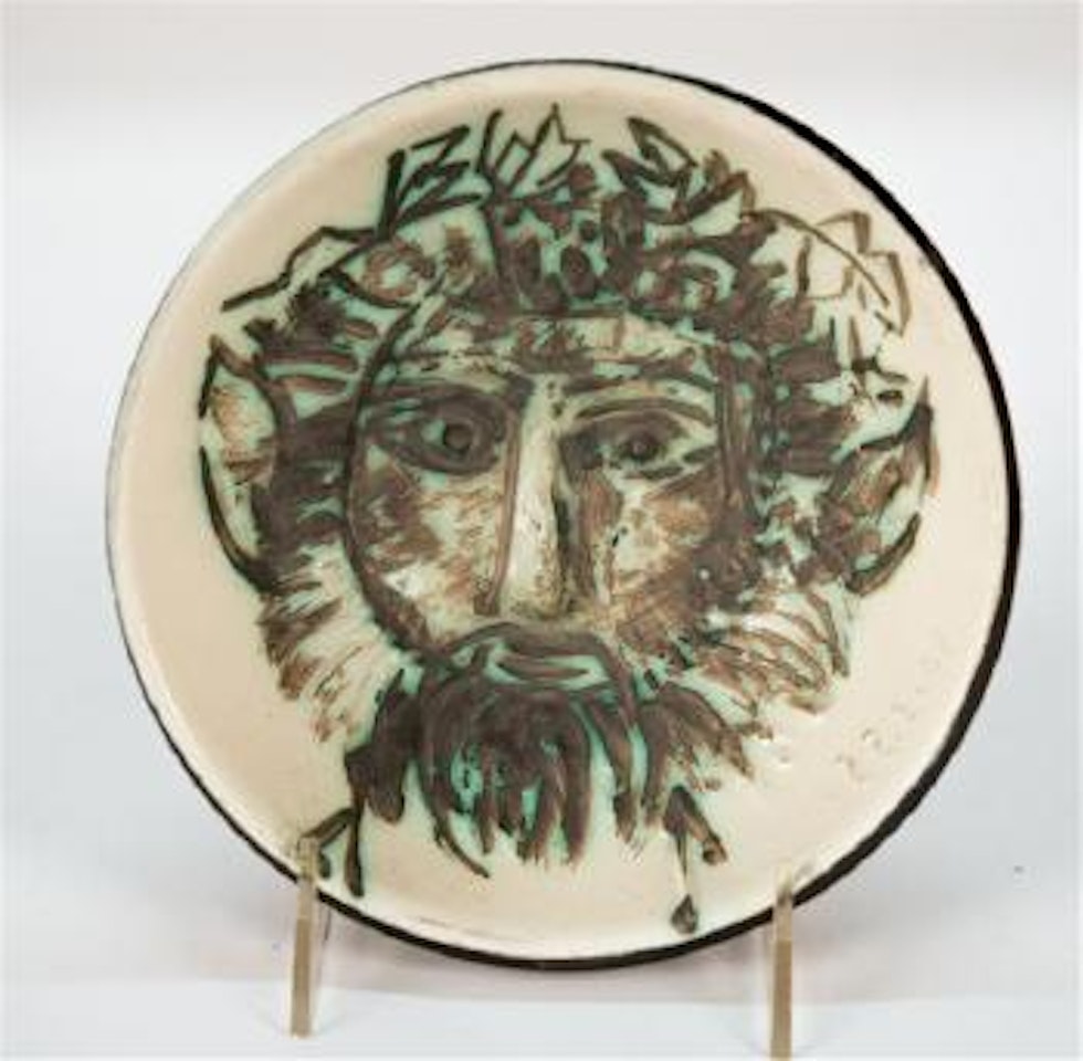 Faun's face bowl by Pablo Picasso