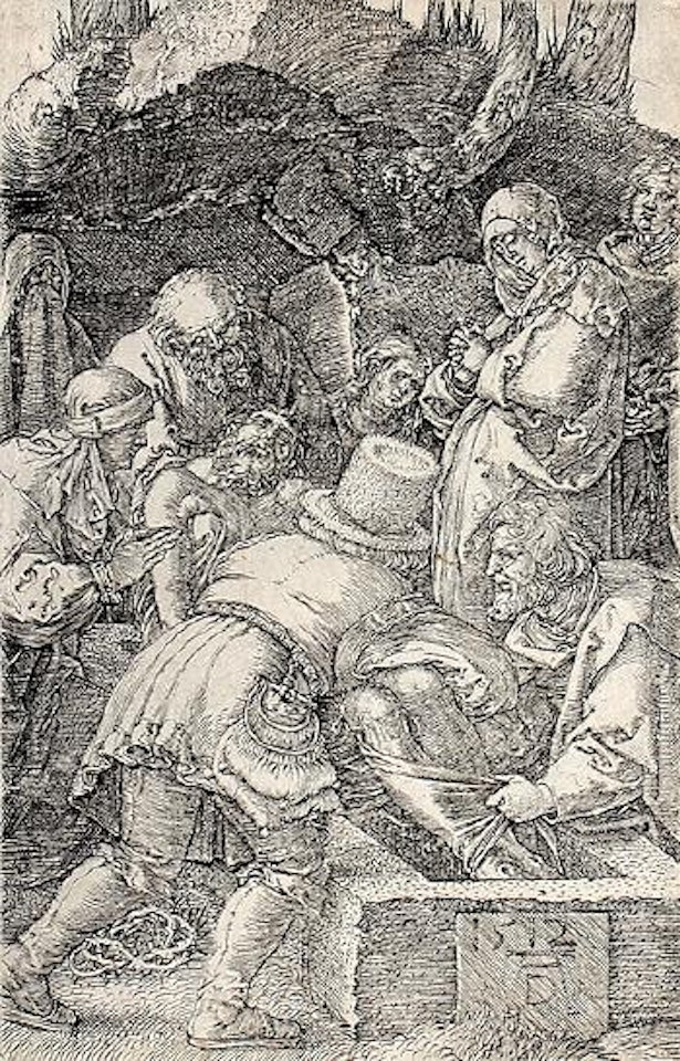 Die Grablegung by Albrecht Dürer