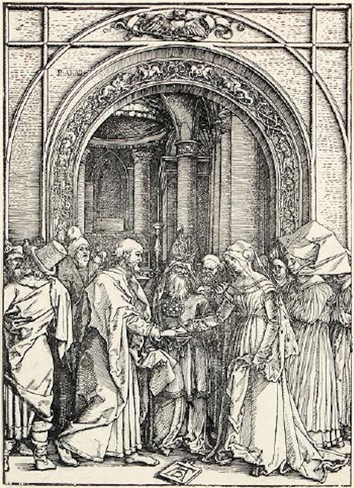 Verlobung Mariens by Albrecht Dürer