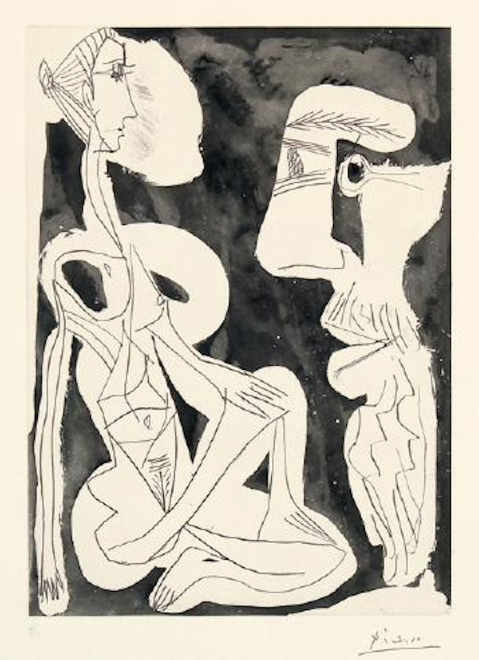 Le Modèle by Pablo Picasso