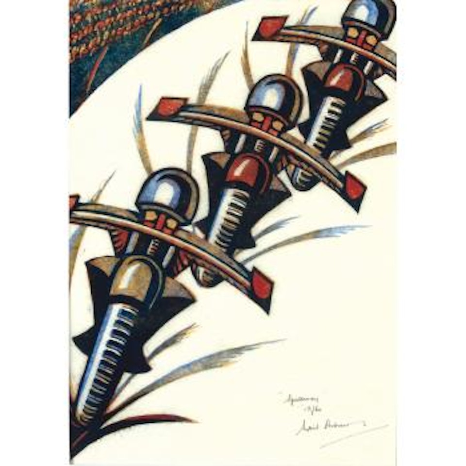 Speedway by Sybil Andrews