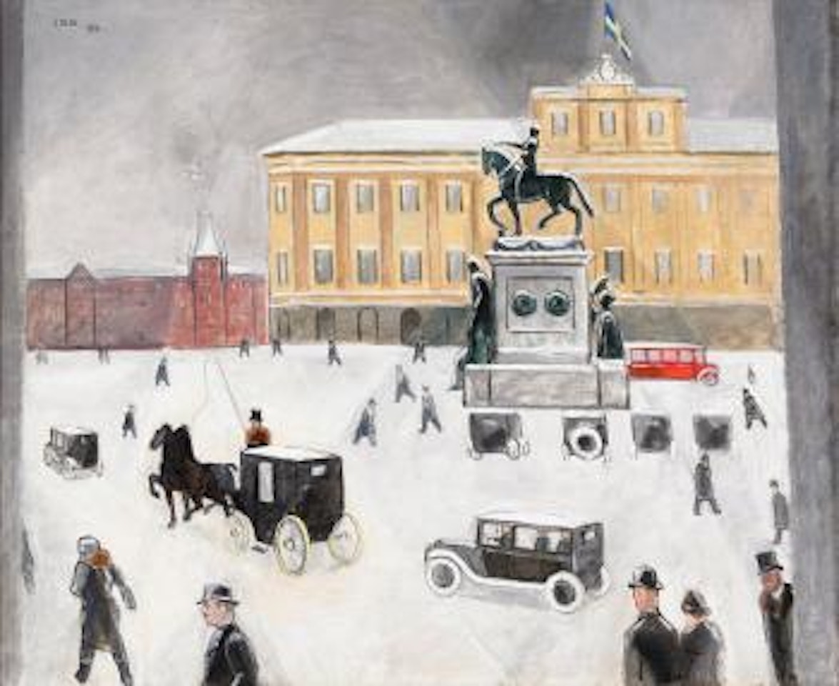 Gustaf Adolfs torg by Einar Jolin
