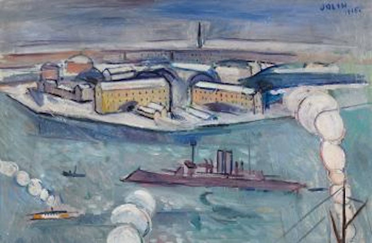 Utsikt mot Skeppsholmen by Einar Jolin