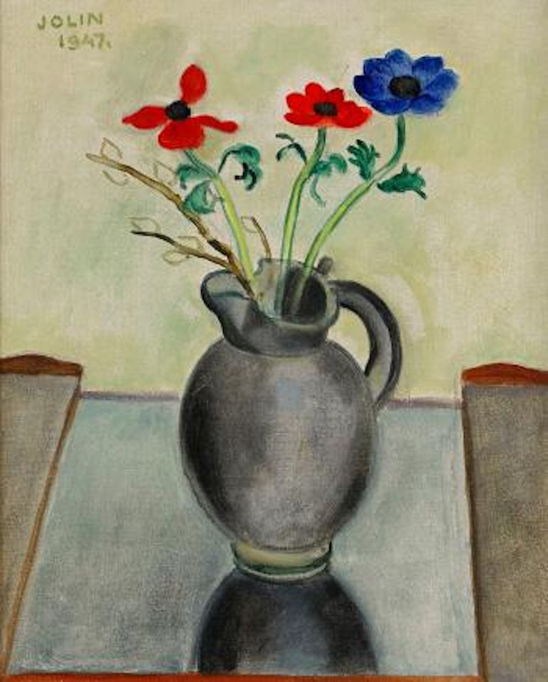 Anemoner i vas by Einar Jolin