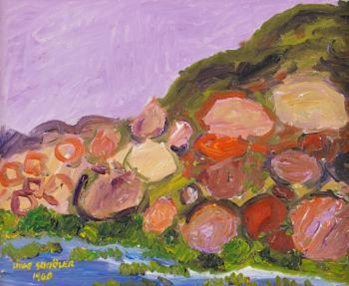 Stenig strand - Sydkoster by Inge Schiöler