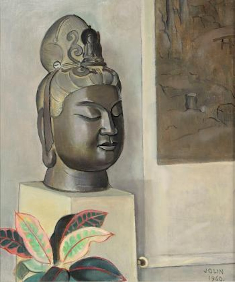 Stilleben med buddha by Einar Jolin