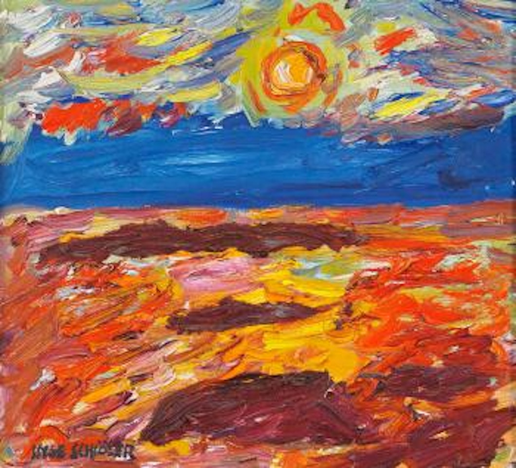 Solnedgång by Inge Schiöler