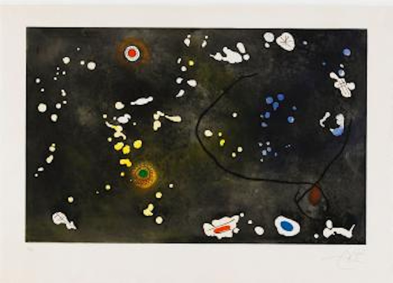 Archipel Sauvage II by Joan Miró