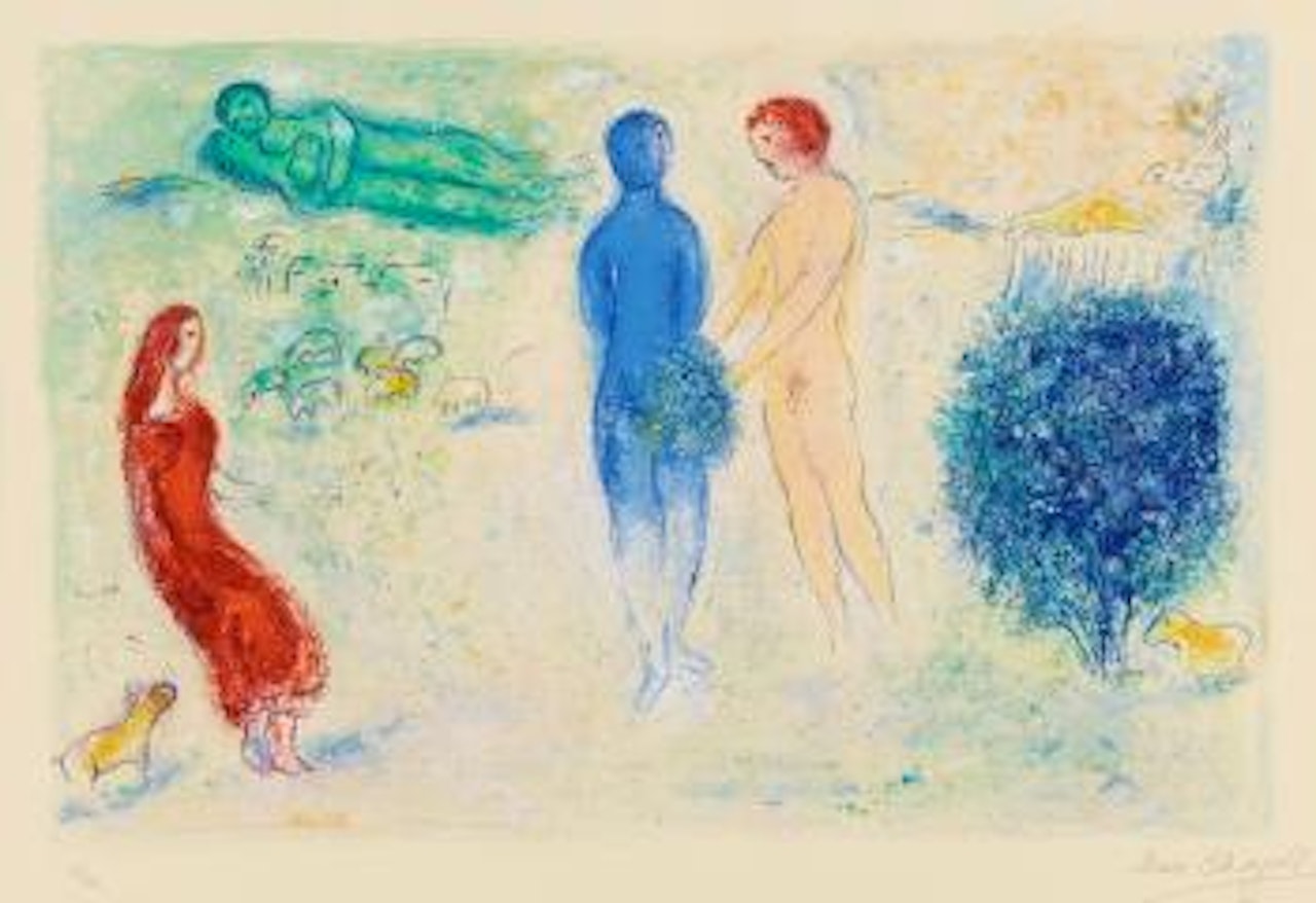 Daphnis et Chloé: Le Jugement de Chloé by Marc Chagall