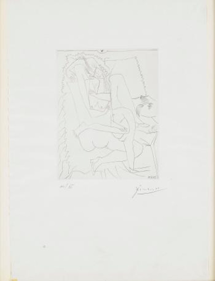 Le Couple - from Dons des Féminines by Pablo Picasso