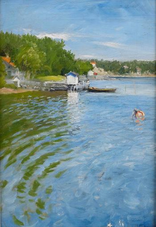 Vid Kristianiafjord by Paul Fischer