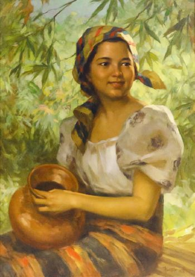 Dalagang Bukid by Fernando Amorsolo