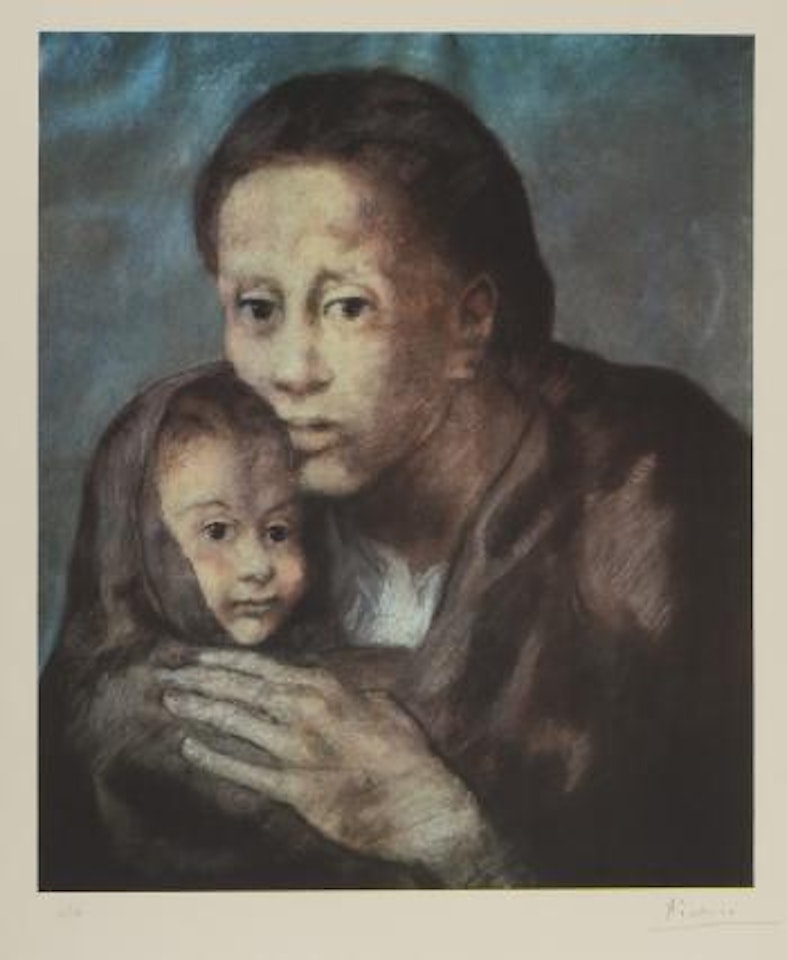Mother & child by Pablo Picasso