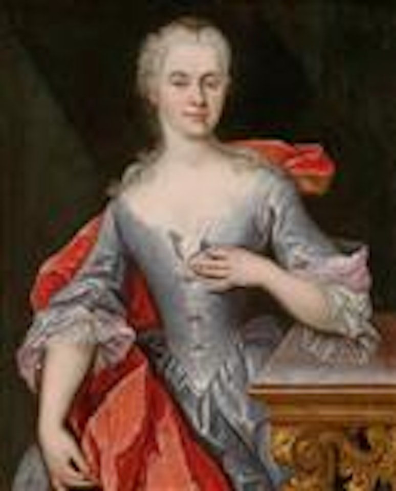 Portrait of a lady by Joseph Andre Cellony