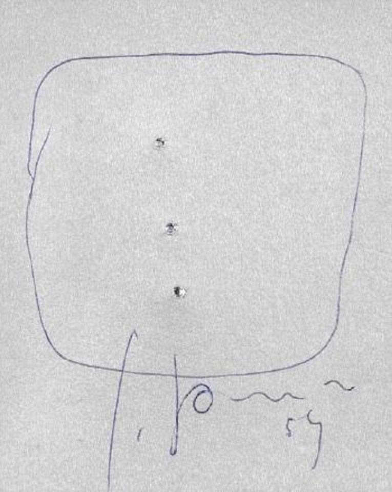 Aus: La Lune en Rodage by Lucio Fontana