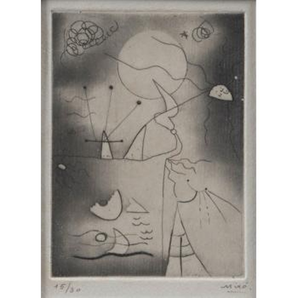 Paysage meurtrier by Joan Miró