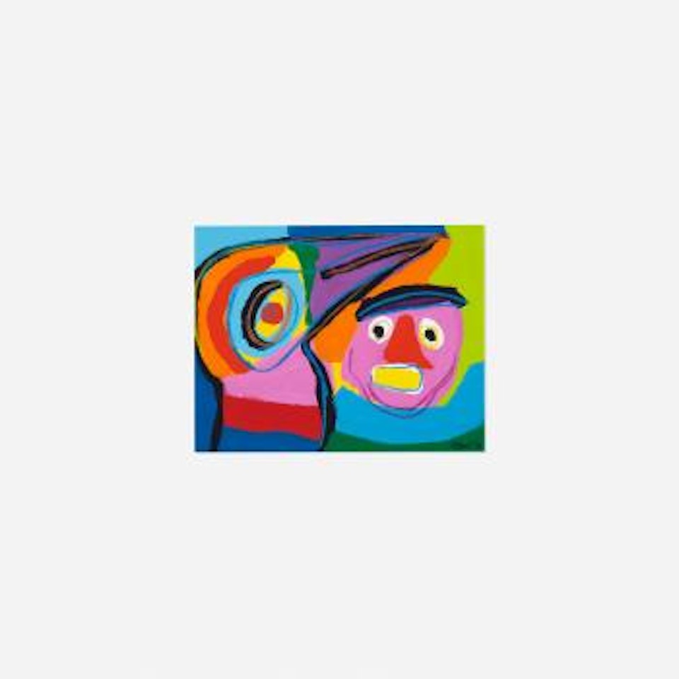 Oiseau et Garçon by Karel Appel