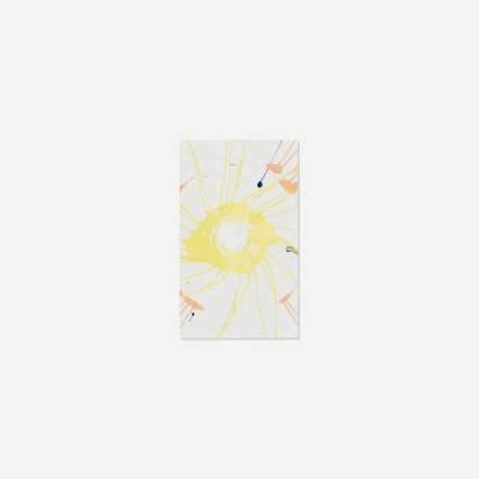 Spin painting by Damien Hirst