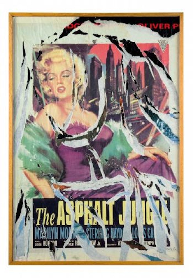 Marilyn by Mimmo Rotella