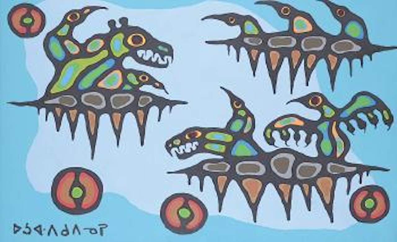 Your [sic] in [the] Fourth Dimension by Norval Morrisseau