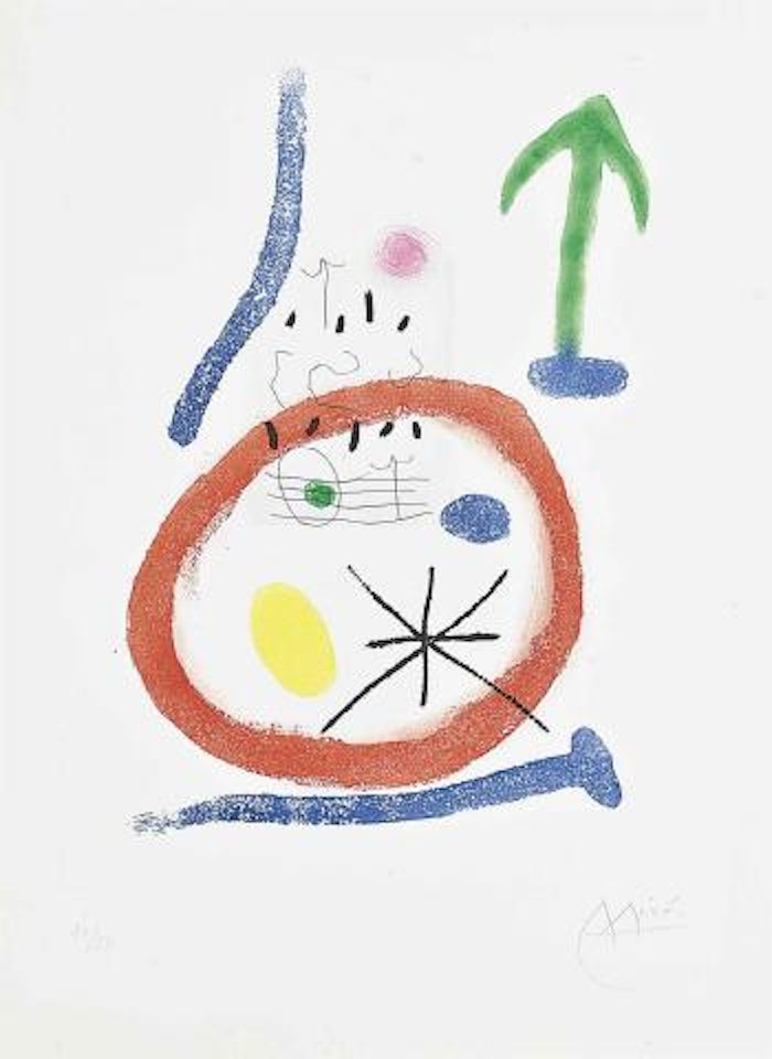 Chemin De Ronde II by Joan Miró