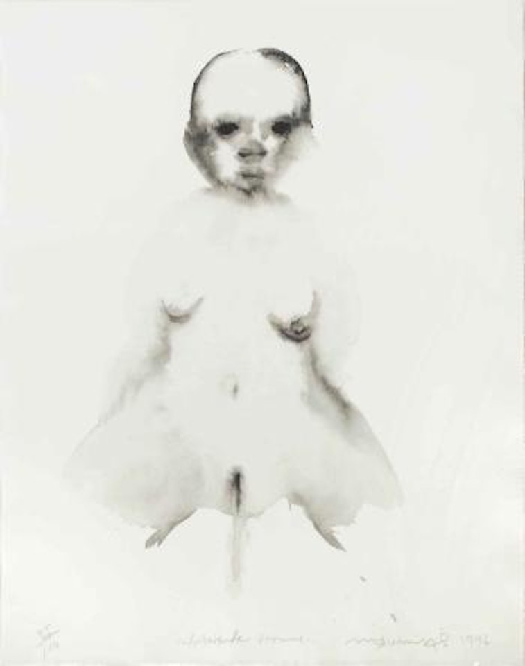 Waterende Vrouw by Marlene Dumas