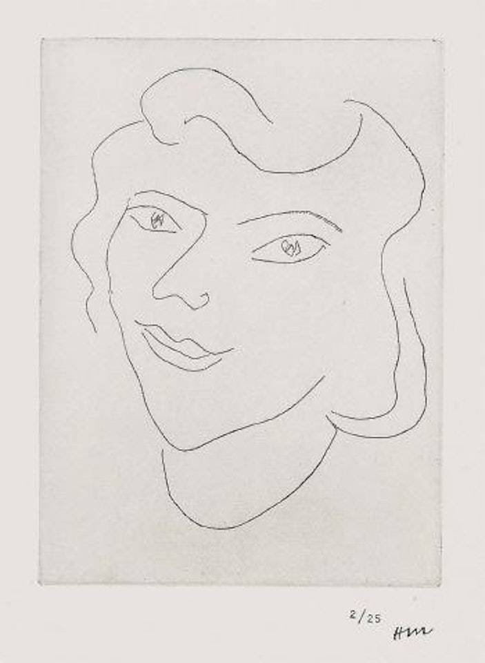 Visage Triangulaire by Henri Matisse