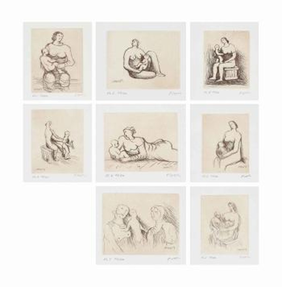 Mother And Child by Henry Moore