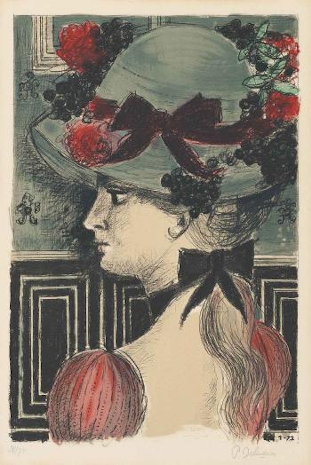 Chapeau by Paul Delvaux