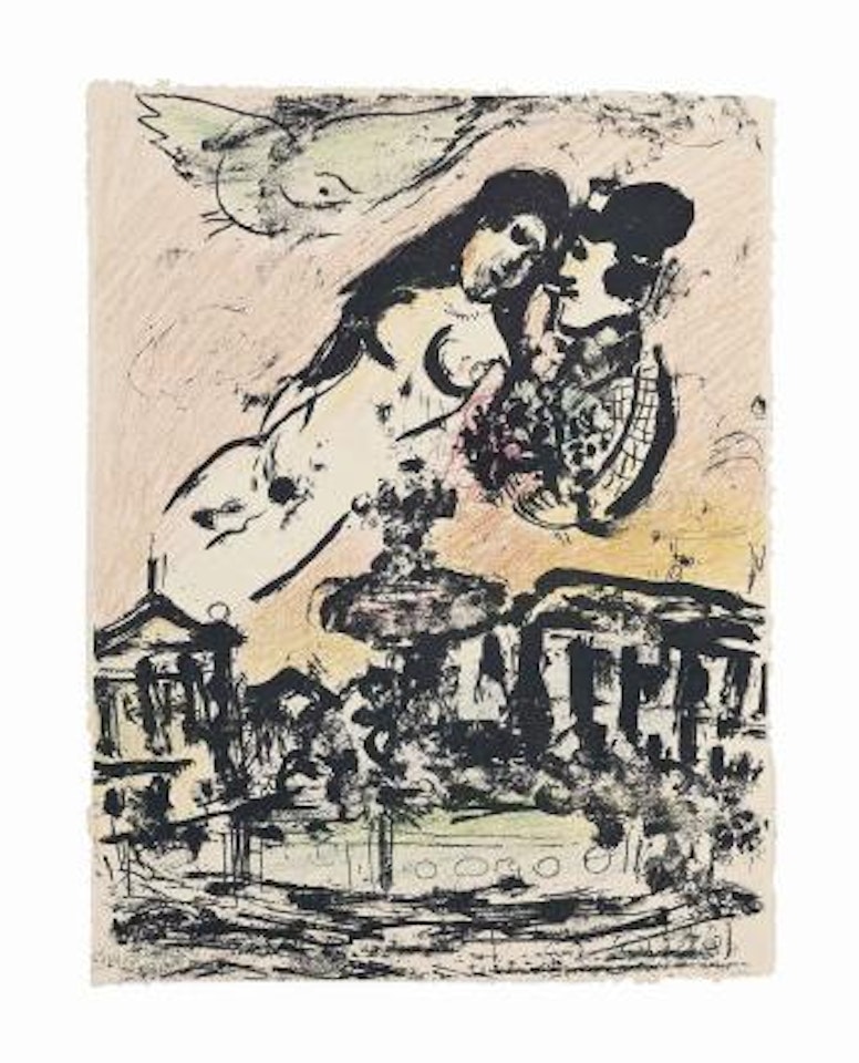 The Lover's Heaven by Marc Chagall