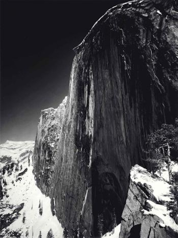 Monolith, the Face of Half Dome, 1927 by Ansel Adams