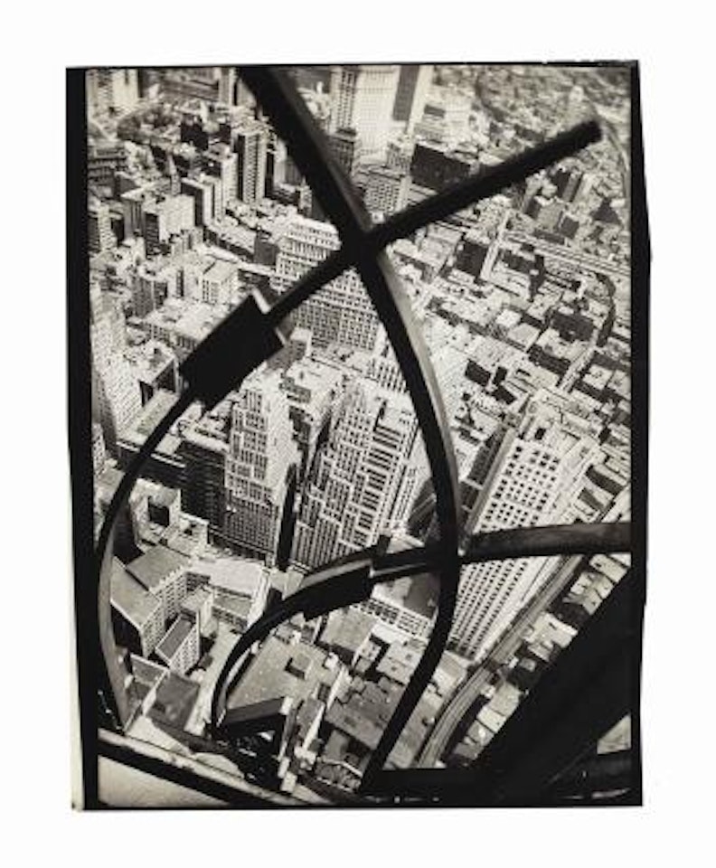 City Arabesque, Manhattan, 1936 by Berenice Abbott
