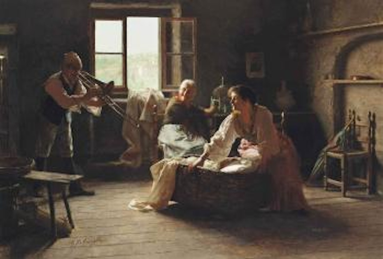The lullaby by Giovanni Battista Torriglia