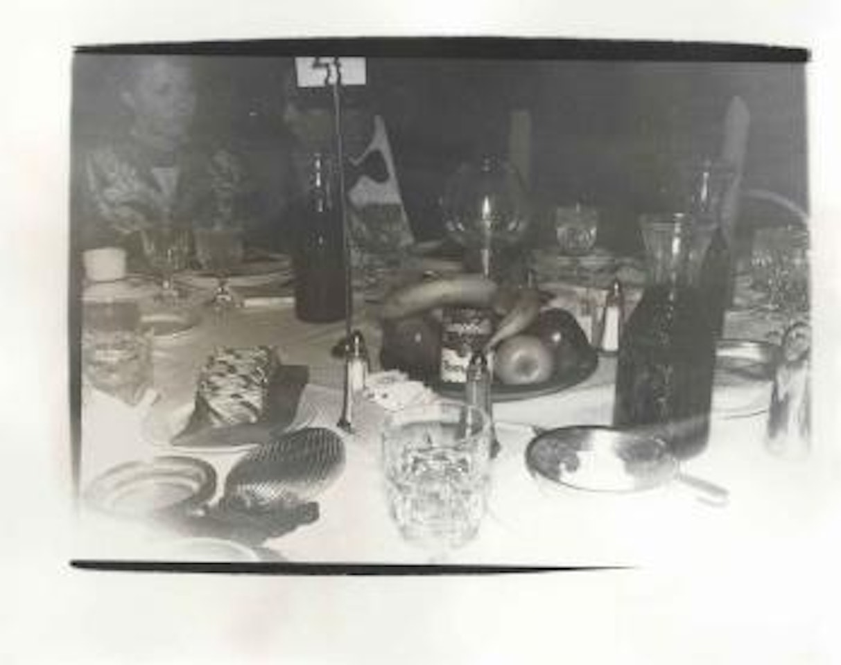 Table Setting by Andy Warhol