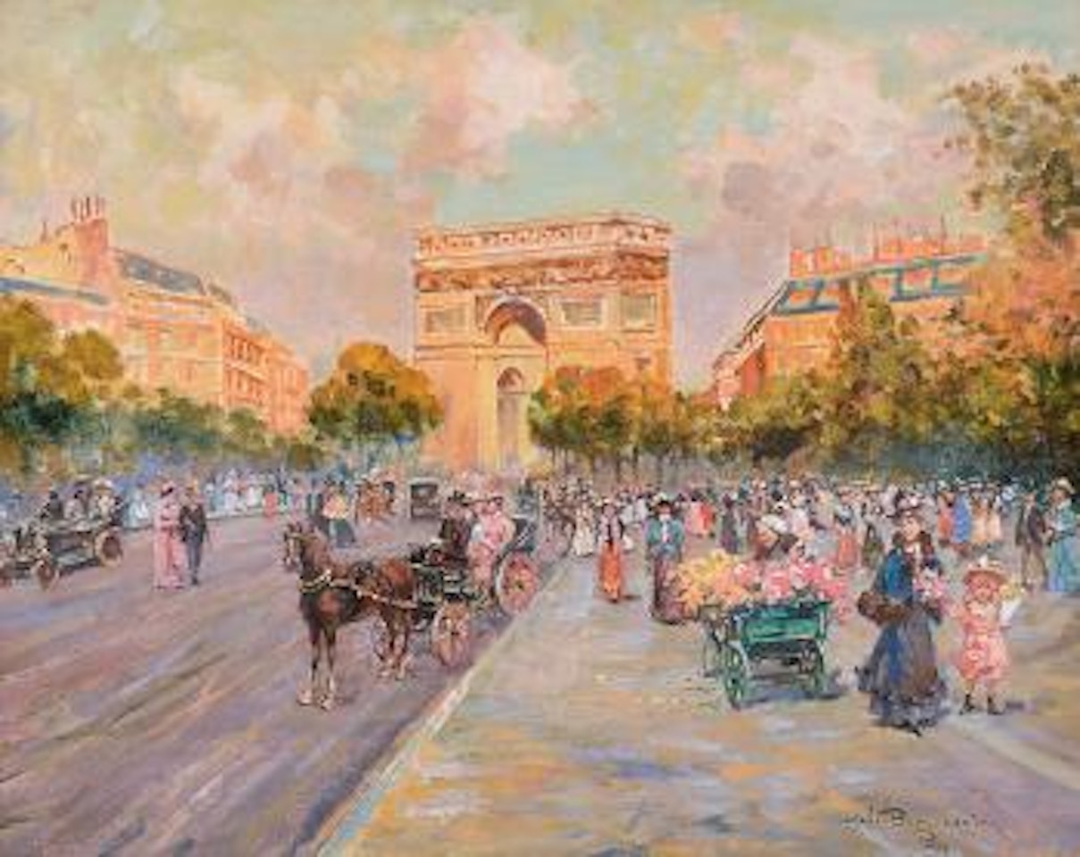 Parigi Arc du Triomphe by Carlo Brancaccio
