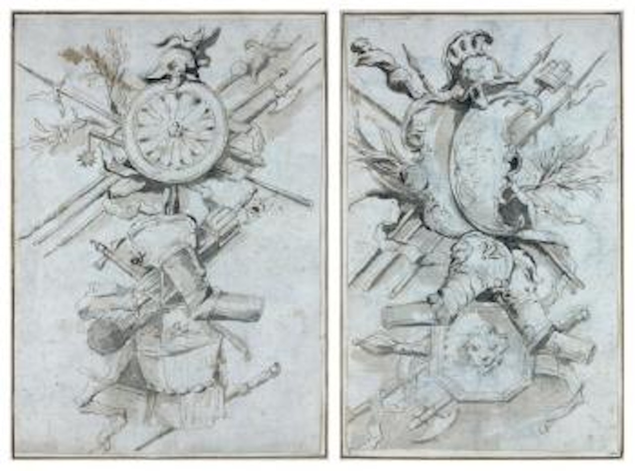 Trophées d'armes by Francesco Guardi