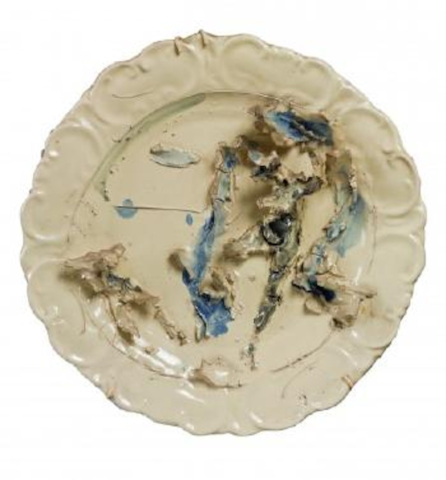 Guerrieri by Lucio Fontana